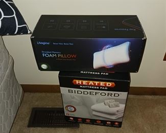 Heated mattress pad