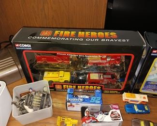 Corgi fire heroes commemorative toys box set