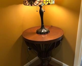 Tiffany Style Lamp, Accent Table