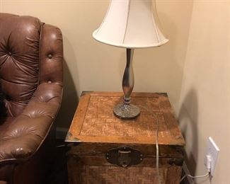 Lamp, Trunk / Side Table