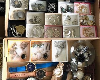 Costume Jewelry, Watches