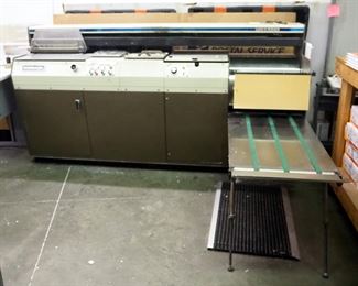 Rosback 880 Single Clamp Perfect Binder, 43.5" x 83" x 67", Runs And Operates