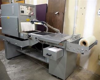 Opti Sealed Air Corp. Industrial Shrink Wrapper, 67" x 111" x 36", Includes Partial Rolls Of Shrink Film