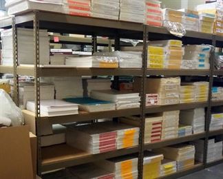 Metal Framed 5 Shelf Storage Racks, 72" x 48" x 18", Qty 2