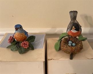 Lenox Collectible Porcelain Birds 