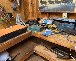 Variety of Shop Items and Tools