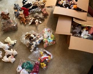 Mrs. Jean  owned a book store in the 90s where they sold Beanie Babies There are over 250 MINT condition Beanie Babies. Message us to see if your unicorn is available!