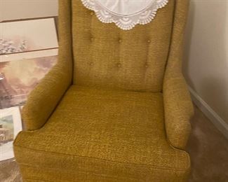 MCM Upholstered Chair. Excellent condition!