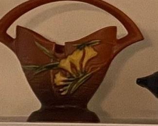 Vintage Oil Lamp. Antique Decoy. Art Pottery 