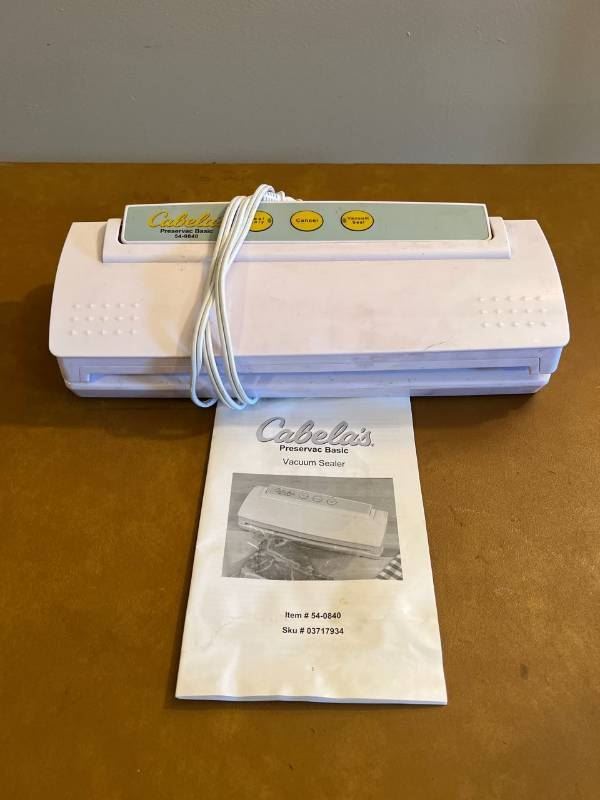 Cabelas 14 inch Vacuum Sealer