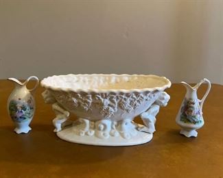 Porcelain Lefton Angel Candy Bowl
