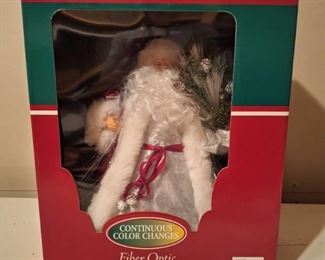 Fiber Optic Santa