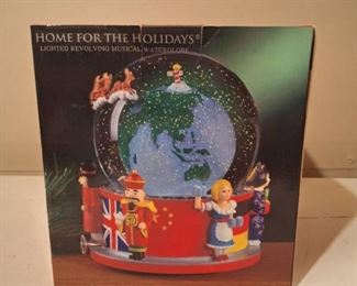 Home for the Holidays Globe