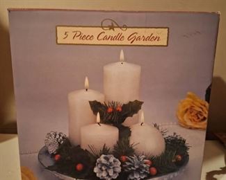 5 Piece Candle Garden