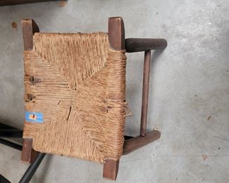 Wicker stool $8