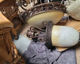 Lighted chandeliers Large $75 small $50