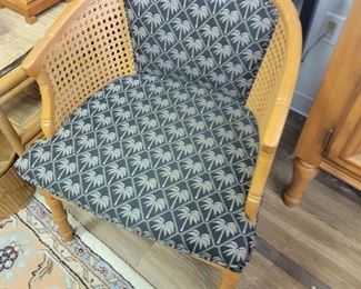 Palm Tree Wicker Chair $45