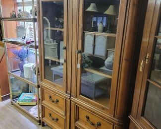 2 Cabinets with drawers $75 each