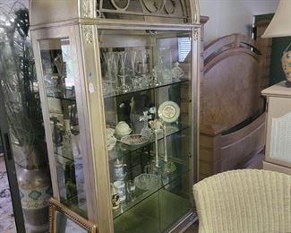 Gold Display case $150