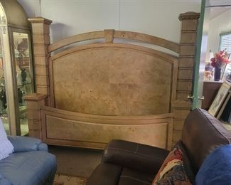 Drexel King size headboard and baseboard $500