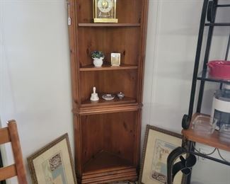 Corner cabinet $75