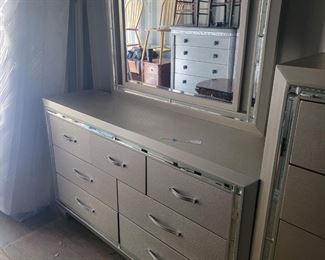 Dresser with mirror $250