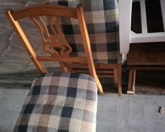 2 folding chairs $50