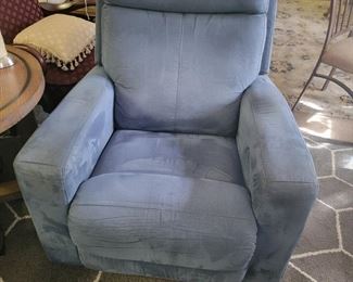 2 Blue Lazy Boy manual recliners $150 each