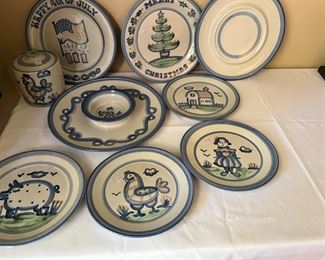 M. A. Hadley pottery 