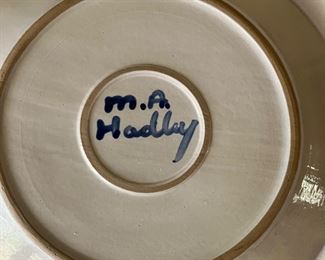 M. A. Hadley pottery 
