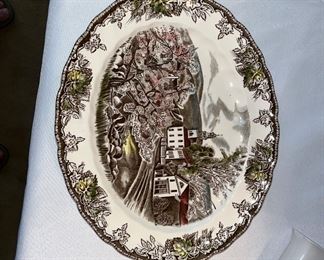 Johnson Brothers, Friendly Village Oval platter