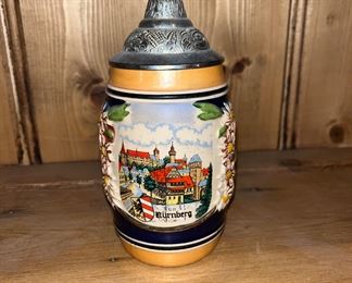 German beer stein