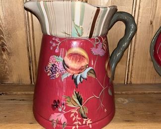 Pottery pitcher