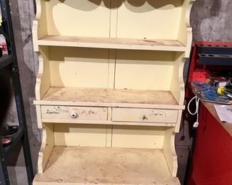 Childs vintage kitchen cupboard