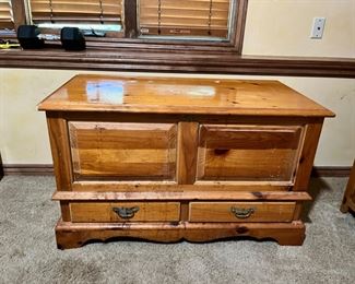 Cedar chest, needs TLC