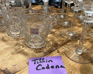 Tiffin Cadena Crystal. Large selection
