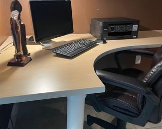 Office equipment (desk chair not for sale)