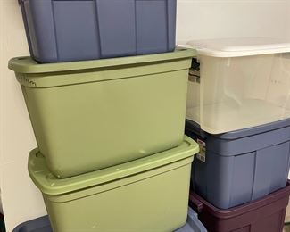 Large storage bins