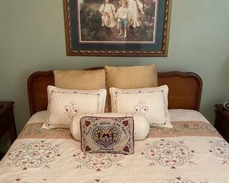 Pretty cotton bedspread