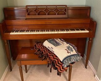 Vintage piano from 1954 - tag still on the back! Excellent working condition 