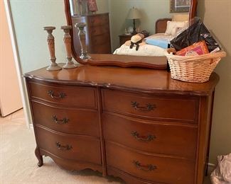 Bassett chest & mirror