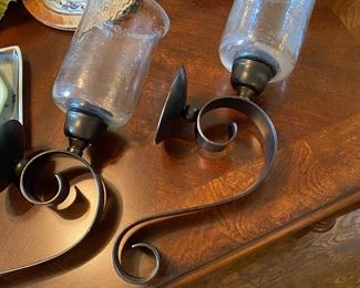 Pair of sconces 