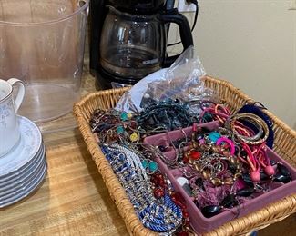 Lots of costume jewelry 