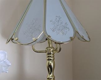 Vintage glass lamp