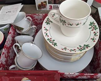 Christmas china