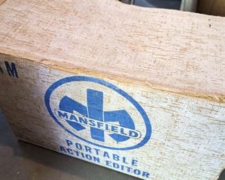 Vintage Mansfield 8mm Portable Action Editor