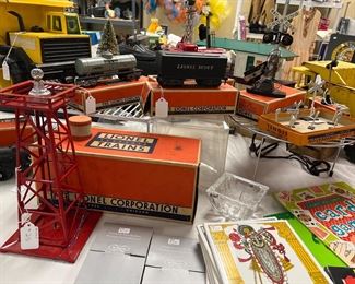 Vintage Lionel trains