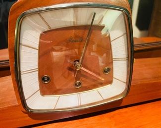 MCM Mauthe Mantle Clock 