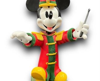 Disney Mickey Mouse Bandleader Bobble Head Hands with Original Bottom Tag
