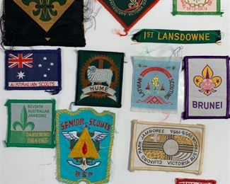 Vintage BSA Boy Scouts of America Camporee Foreign Relations Patches
